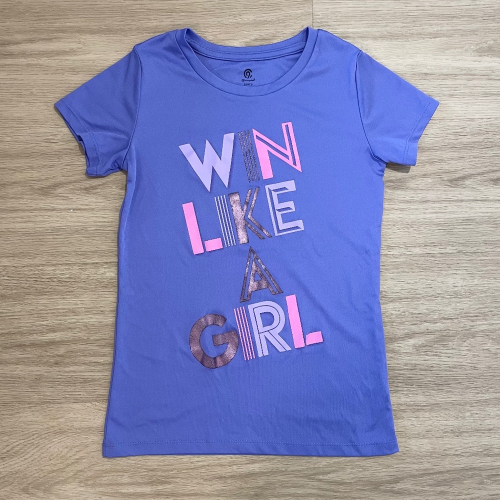 Champion Youth (Age 10-12) Activewear Short Sleeve Shirt